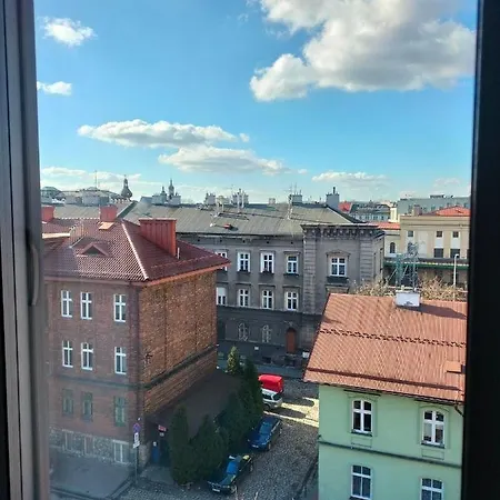 Uroczy W Centrum Krakowa Lägenhet *